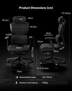G4 Ergonomic Office Chair with Separated Lumbar