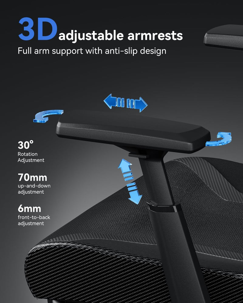 G4 Ergonomic Office Chair with Separated Lumbar