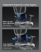 G4 Ergonomic Office Chair with Separated Lumbar