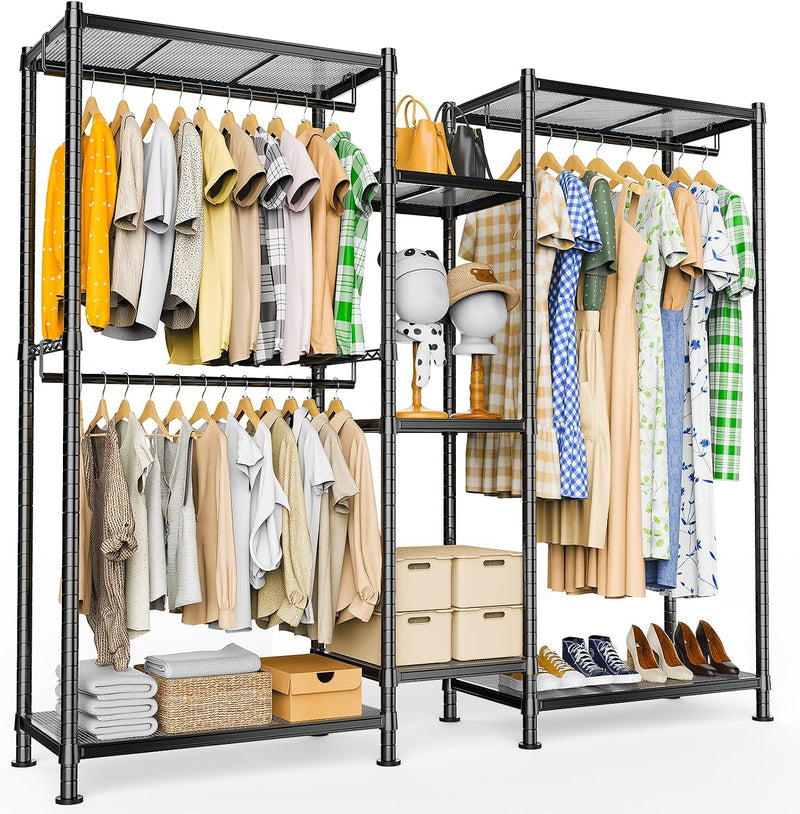 G6 Clothes Rack Heavy Duty Freestanding Garment