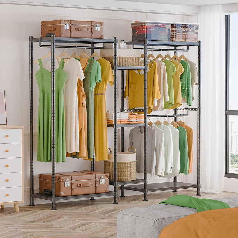 G6 Clothes Rack Heavy Duty Freestanding Garment
