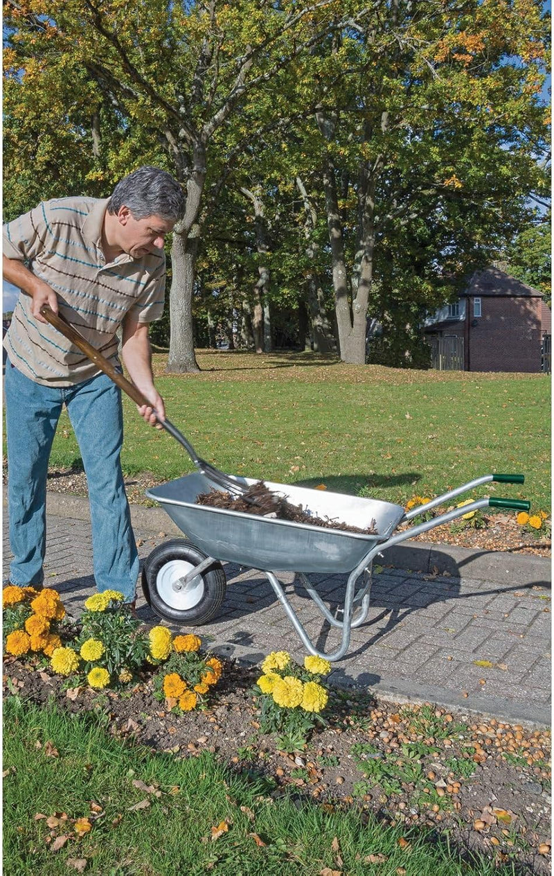 Galvanised Wheelbarrow 65L