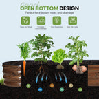 Galvanized Metal Raised Garden Bed Kit (2Pack)