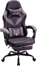 Gaming Chair Ergonomic with High-Density Foam Breathable PU