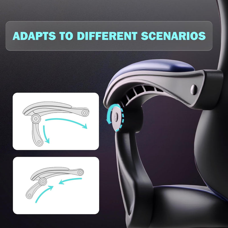 Gaming Chair Ergonomic with High-Density Foam Breathable PU