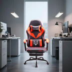 Gaming Chair Ergonomic with High-Density Foam Breathable PU