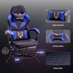 Gaming Chair Ergonomic with High-Density Foam Breathable PU
