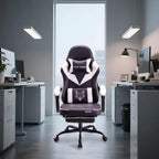 Gaming Chair Ergonomic with High-Density Foam Breathable PU