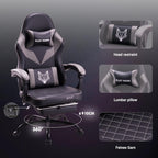 Gaming Chair Ergonomic with High-Density Foam Breathable PU