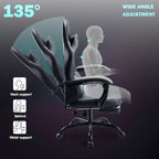 Gaming Chair Ergonomic with High-Density Foam Breathable PU