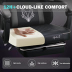 Gaming Chair Ergonomic with High-Density Foam Breathable PU