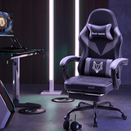 Gaming Chair Ergonomic with High-Density Foam Breathable PU