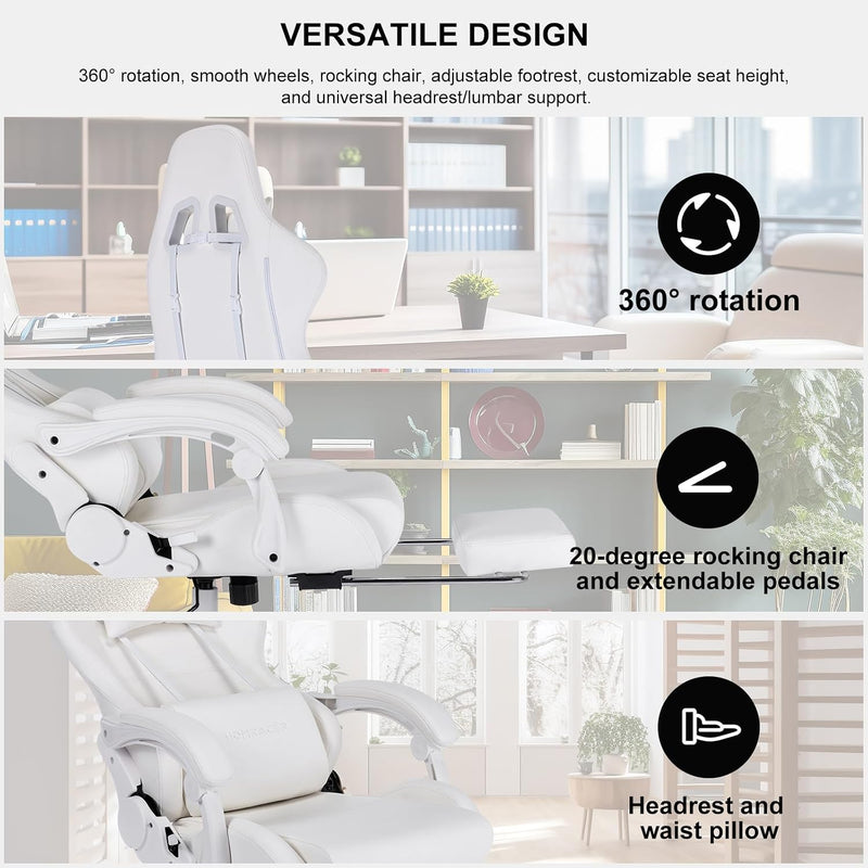 Gaming Chair Grade:a Genuine Leather Ergonomic Office Computer