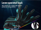 Gaming Chair with 2-Point Massage Lumbar Cushion High