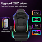 Gaming Chair with 8-Point Massage Ergonomic Computer Office