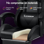 Gaming Chair with 8-Point Massage Ergonomic Computer Office