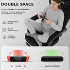 Gaming Chair with Footrest Ergonomic Office Lumbar Support