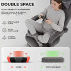 Gaming Chair with Footrest Ergonomic Office Lumbar Support