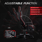 Gaming Chair with Footrest Thicken Seat Gamer Chairs