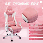 Gaming Chair with Footrest Thicken Seat Gamer Chairs