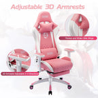 Gaming Chair with Footrest Thicken Seat Gamer Chairs