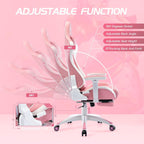 Gaming Chair with Footrest Thicken Seat Gamer Chairs