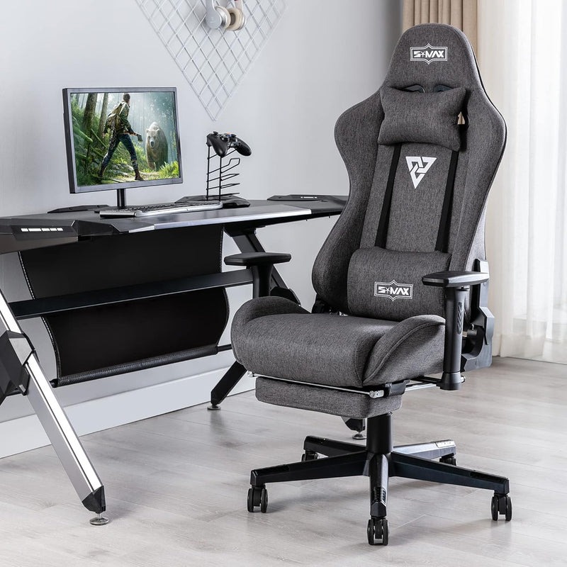 Gaming Chair with Footrest Thicken Seat Gamer Chairs