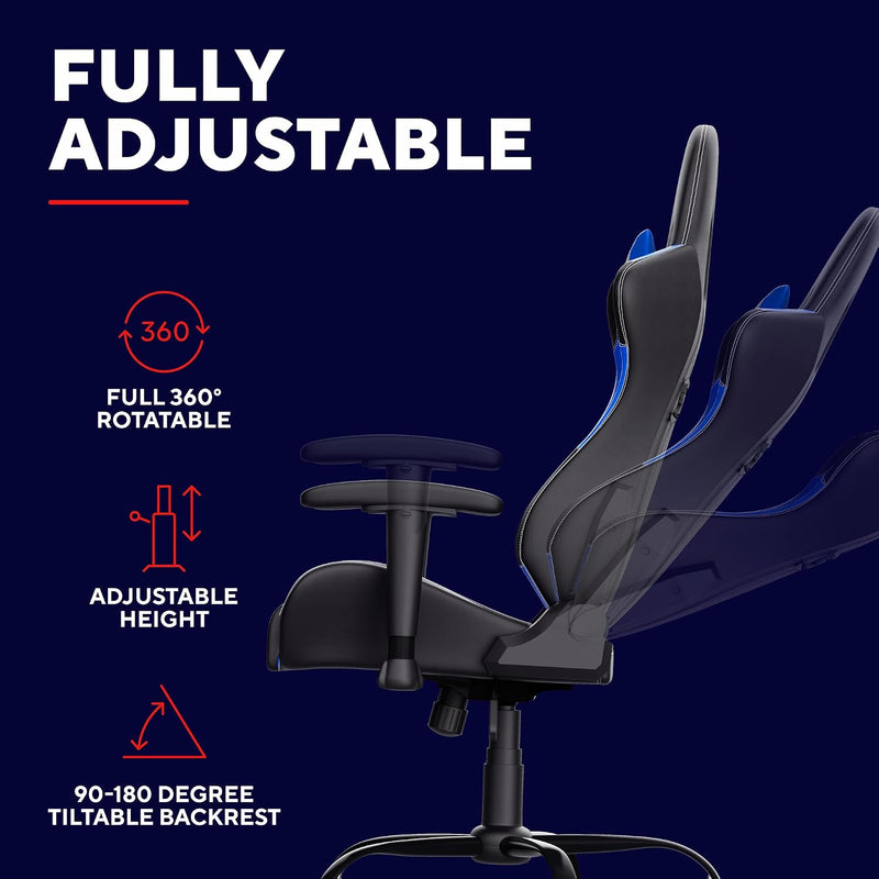 Gaming Chair with Padded Arm Rest