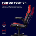 Gaming Chair with Padded Arm Rest
