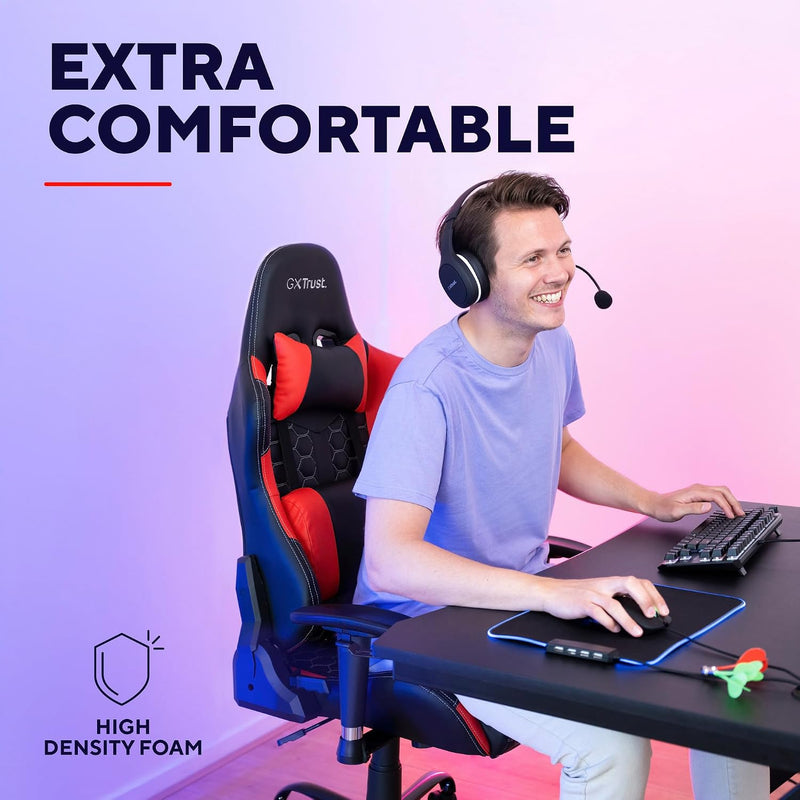 Gaming Chair with Padded Arm Rest