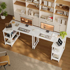 Gaming Desk 100x70CM Corner with Reversible Shelf Compact