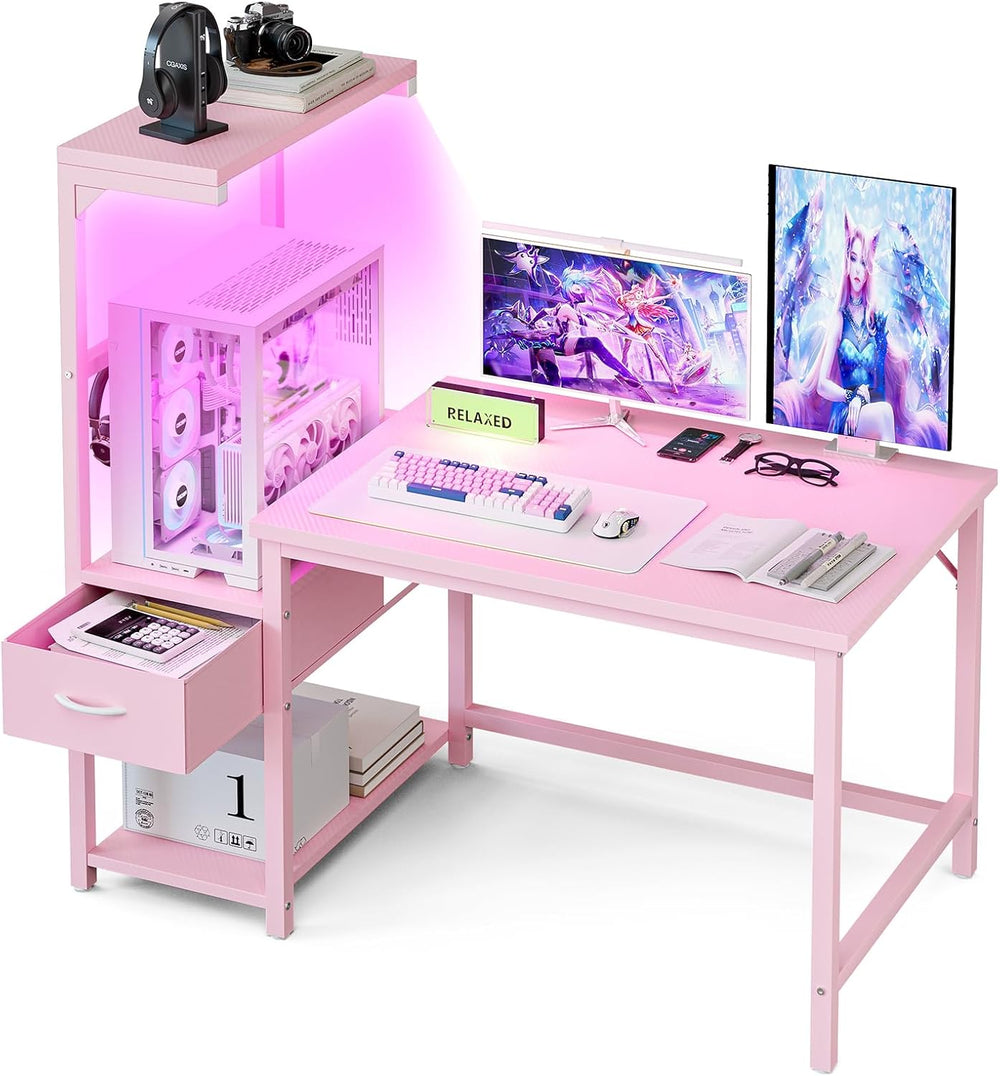 Gaming Desk 120CM with Cpu Stand