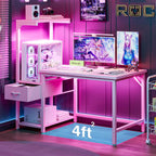 Gaming Desk 120CM with Cpu Stand