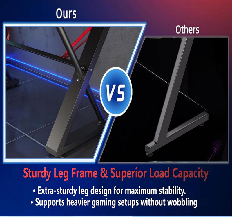 Gaming Desk with LED