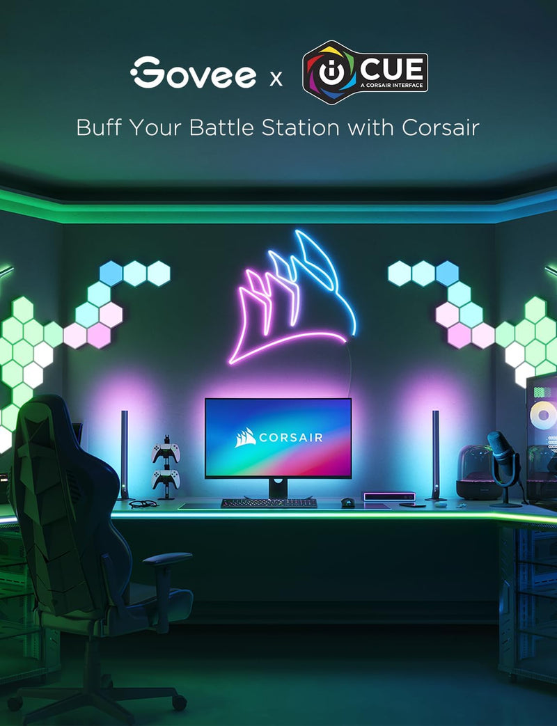 Rgbic 3m Neon Rope Gaming Lights Soft LED