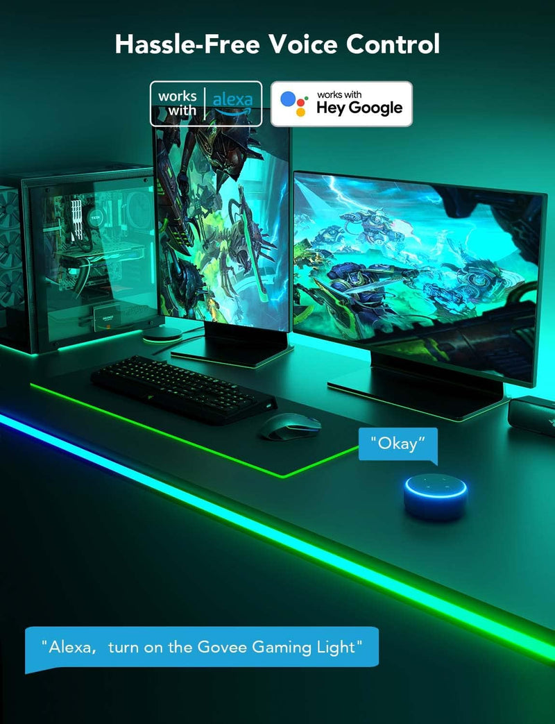 Rgbic 3m Neon Rope Gaming Lights Soft LED