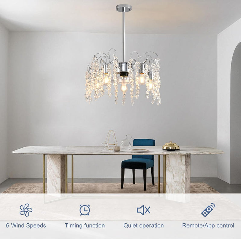 Ceiling Fan with Lights Industrial Style Farmhouse Lighting