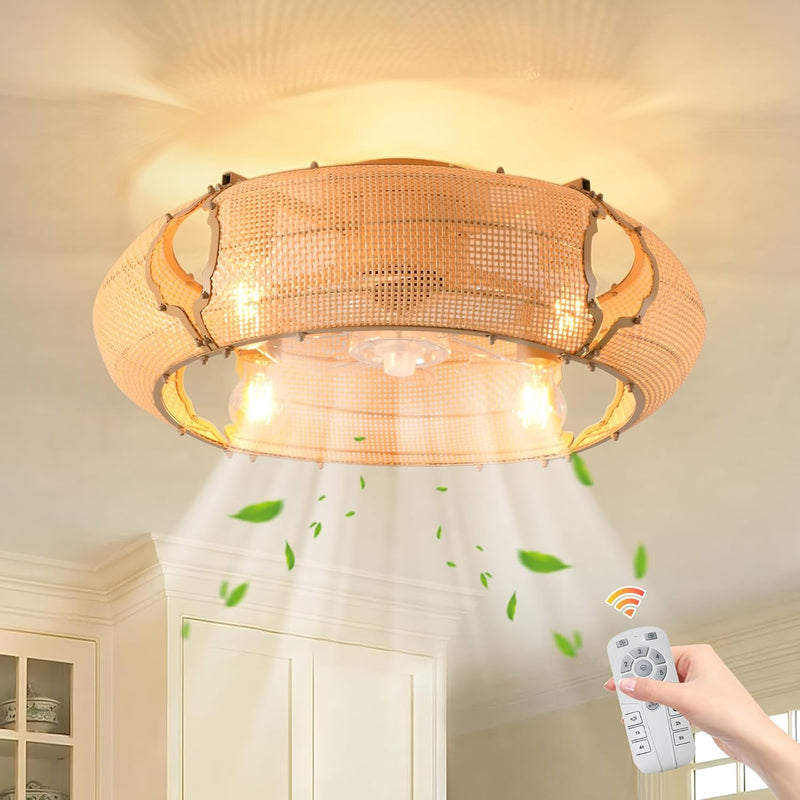 Ceiling Fan with Lights Industrial Style Farmhouse Lighting