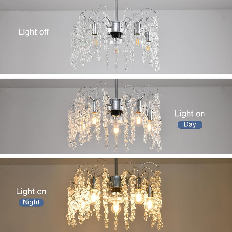 Ceiling Fan with Lights Industrial Style Farmhouse Lighting