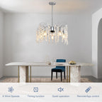 Ganeed Caged Ceiling Fan with Lights Industrial Style
