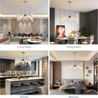 Ganeed Caged Ceiling Fan with Lights Industrial Style