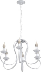 Chandeliers Retro Iron Pendant Chandelier Candle Rustic Hanging