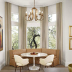 Chandeliers Retro Iron Pendant Chandelier Candle Rustic Hanging