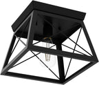 Ganeed Farmhouse Chandelier Matte Metal Modern Hanging Lamp
