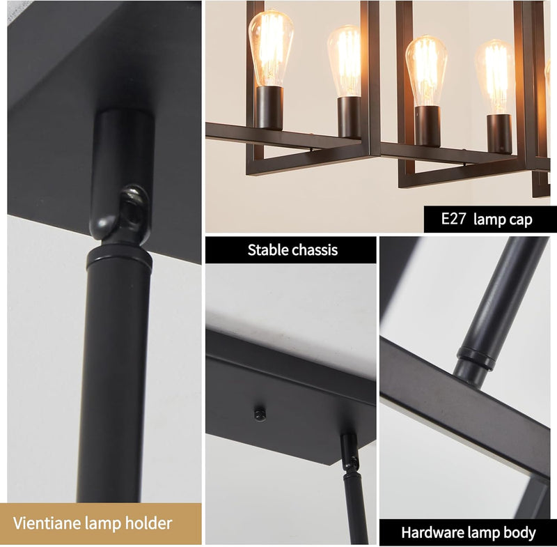 Modern Ceiling Light Pendant Hanging 4 Lights