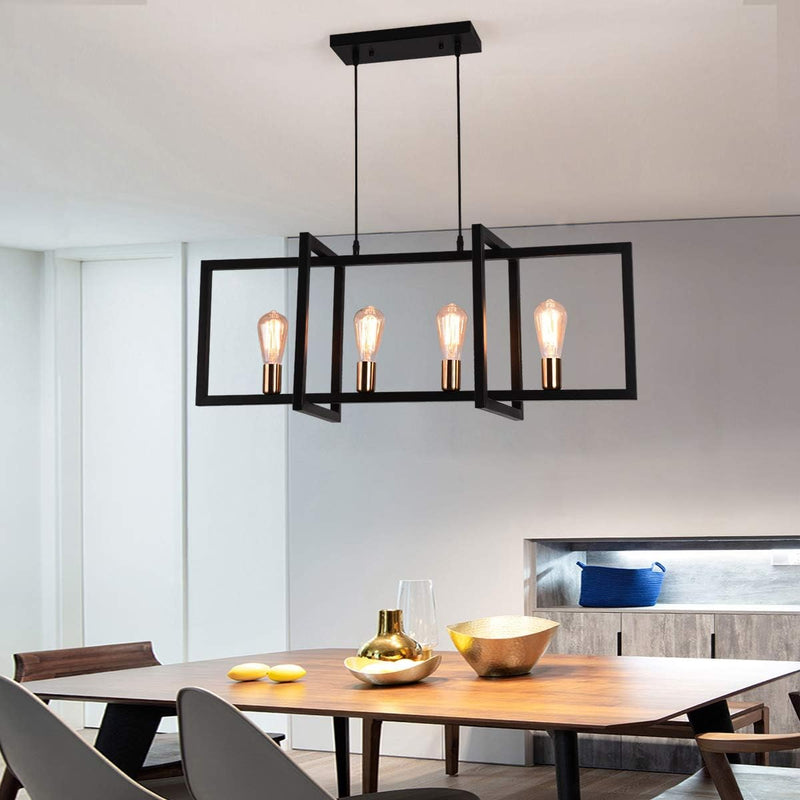 Modern Ceiling Light Pendant Hanging 4 Lights