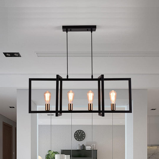 Modern Ceiling Light Pendant Hanging 4 Lights