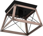 Ganeed Farmhouse Chandelier Matte Metal Modern Hanging Lamp