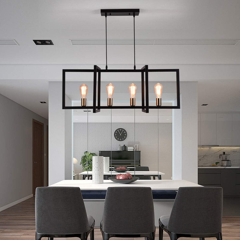 Modern Ceiling Light Pendant Hanging 4 Lights