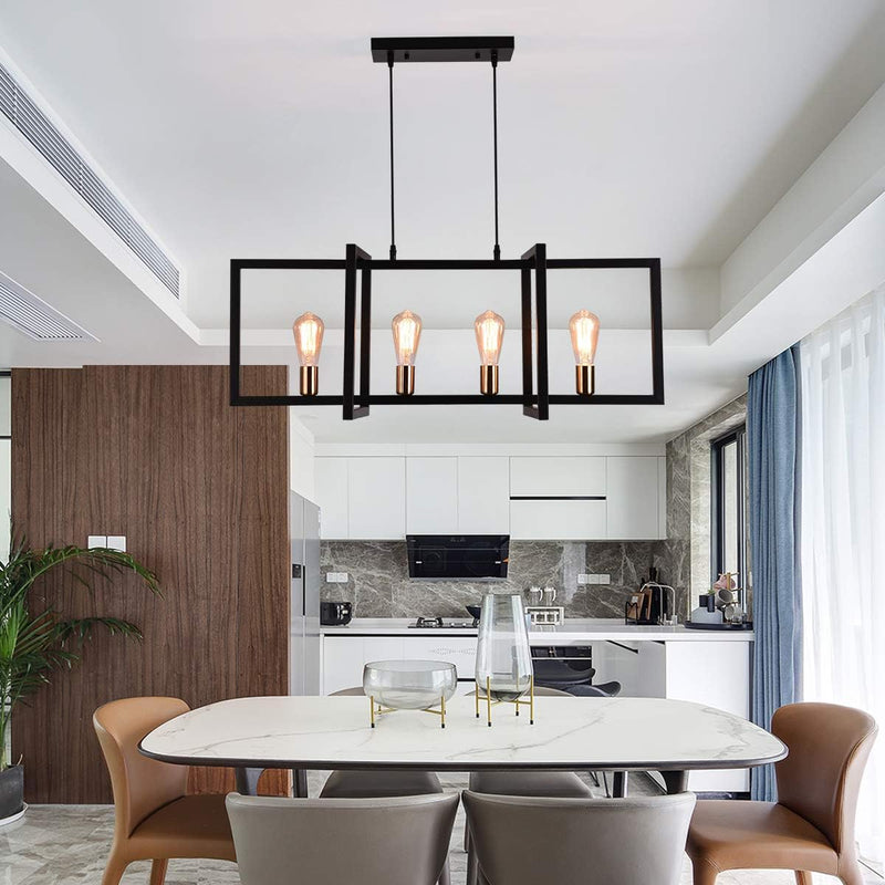 Modern Ceiling Light Pendant Hanging 4 Lights